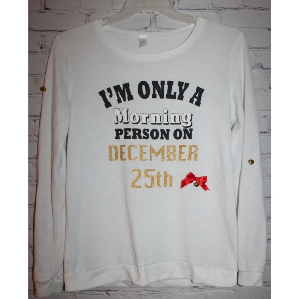 Women's Ugly Jingle Bell Christmas Sweater - Picture 8 of 15